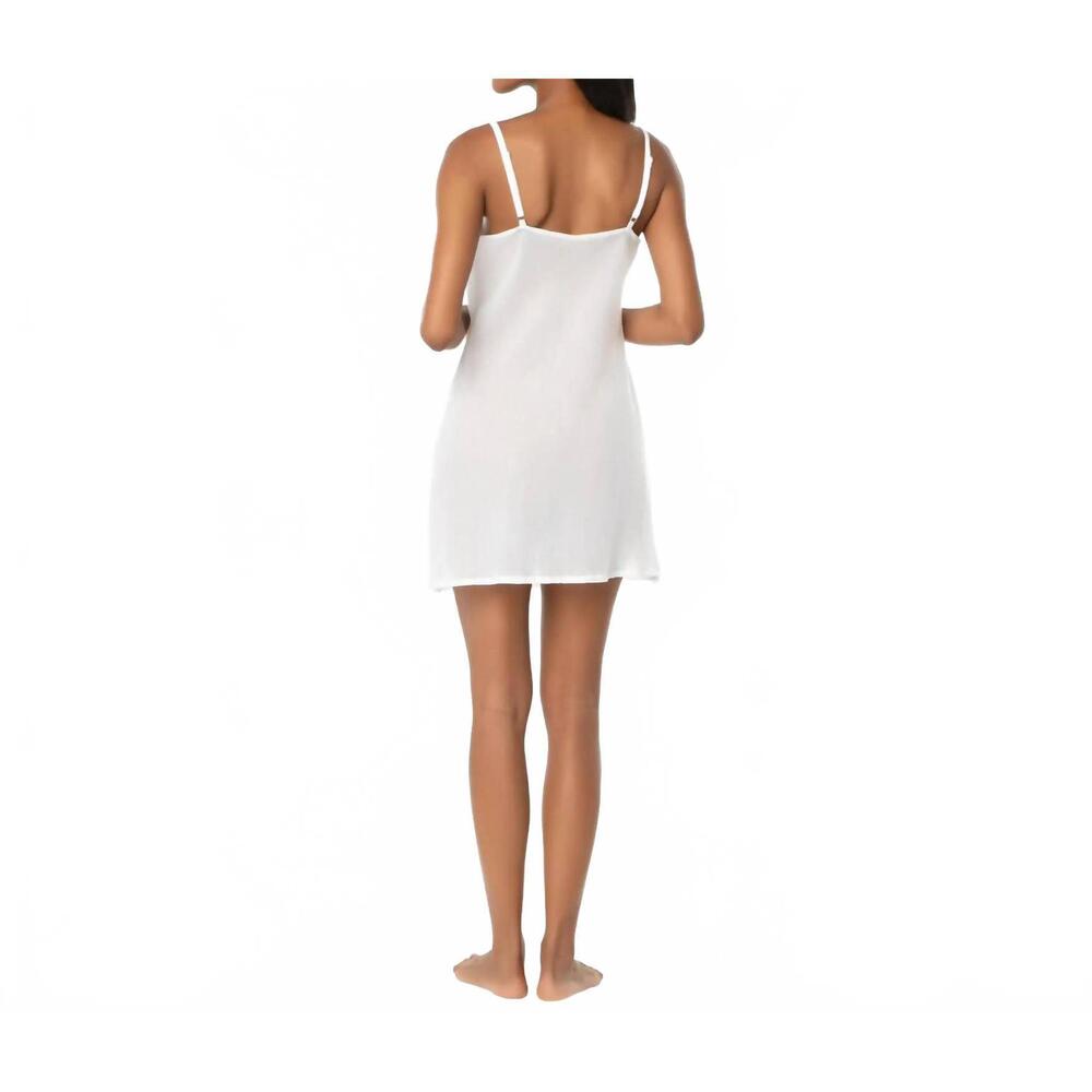 NEW HELEN JON v-neck slip dress in white - Picture 3 of 4